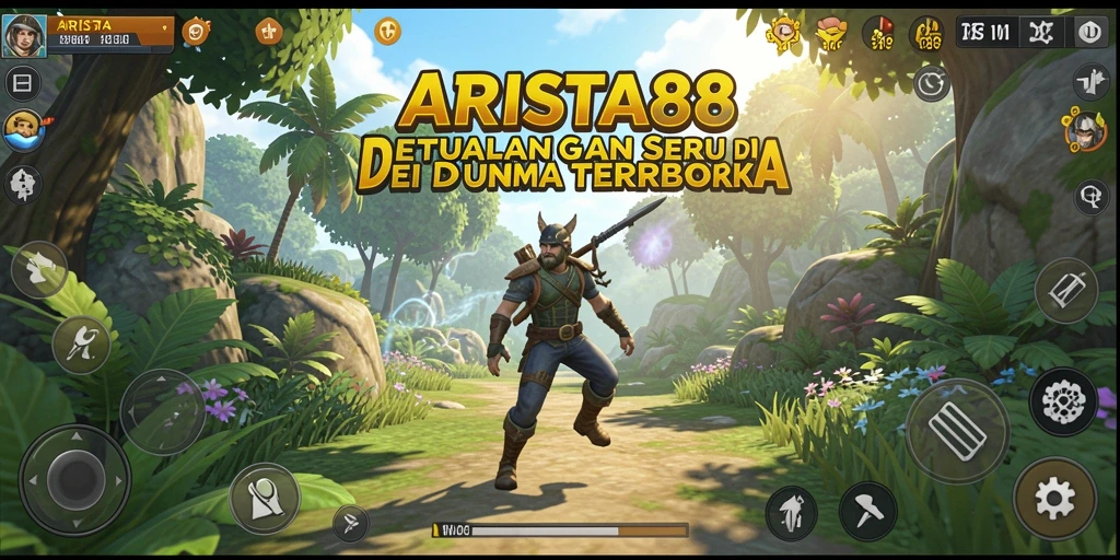 Gameplay seru dunia terbuka ARISTA88 dengan petualangan tanpa batas.