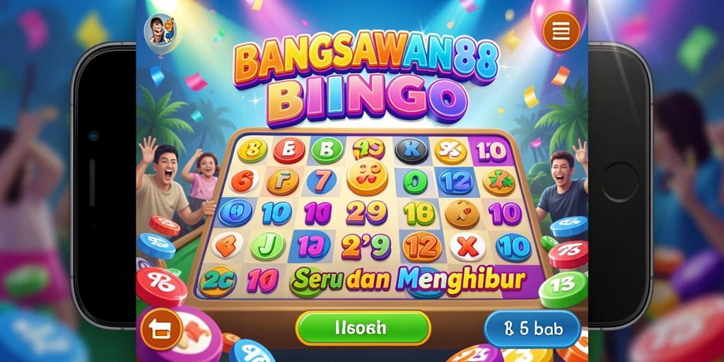 Tampilan gameplay BANGSAWAN88 dengan antarmuka Bingo yang menarik.