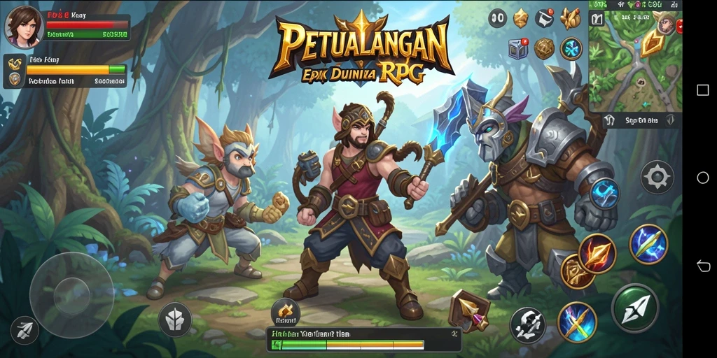 Tampilan menarik dari gameplay RPG FO8 yang mendebarkan.