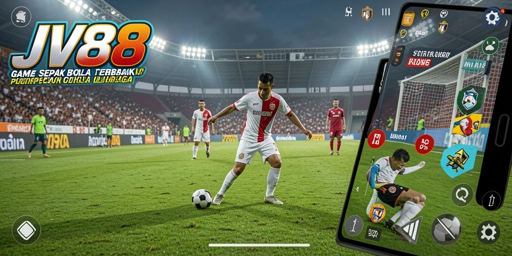 Tampilan permainan sepak bola yang mendebarkan di JV88.
