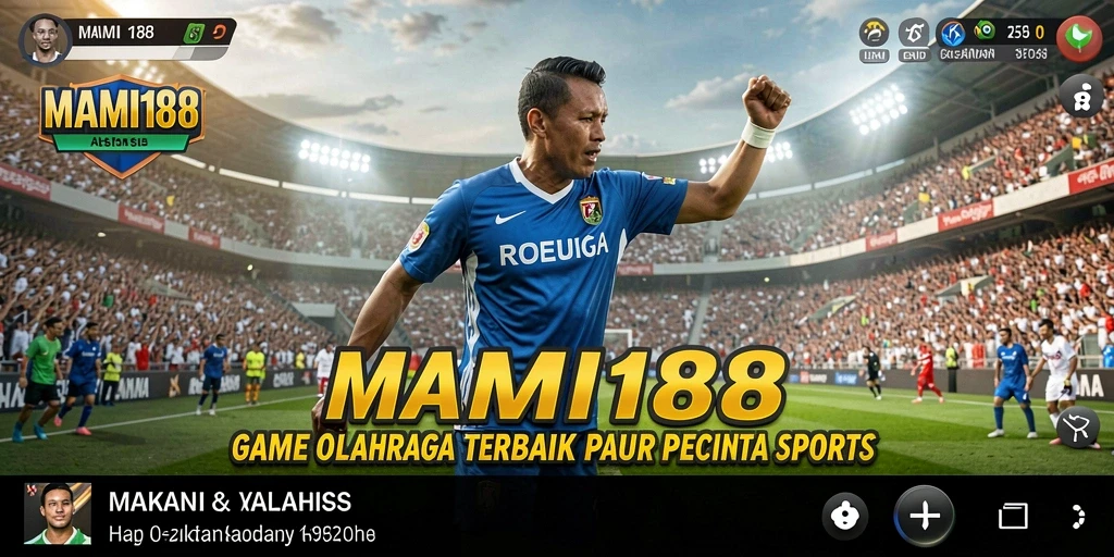 Screenshot gameplay MAMI188 menampilkan aksi seru dalam olahraga.