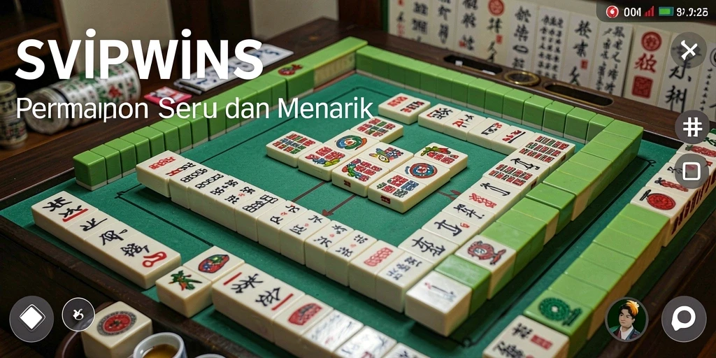 Screenshot gameplay Mahjong yang menarik di SVIPWINS.
