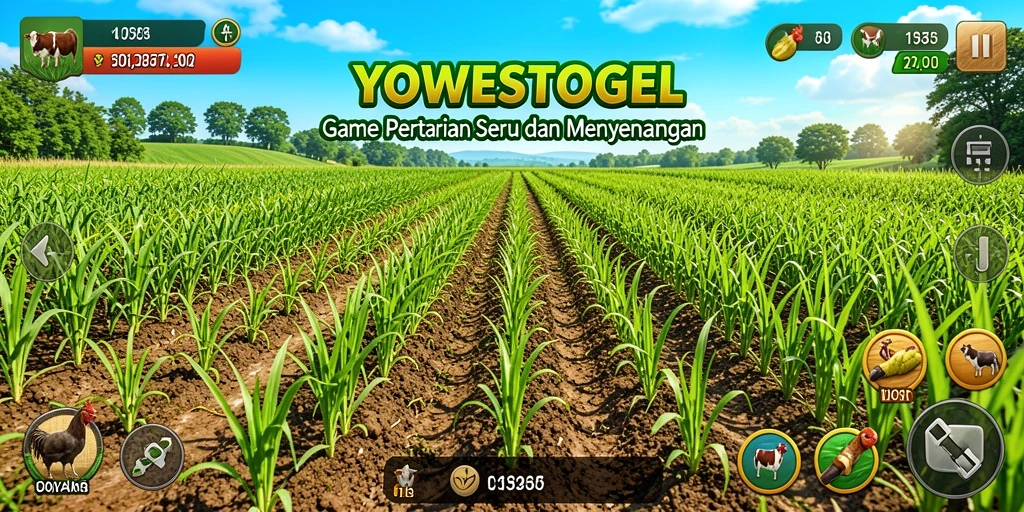 Tangkap momen seru dalam pertanian interaktif di YOWESTOGEL.
